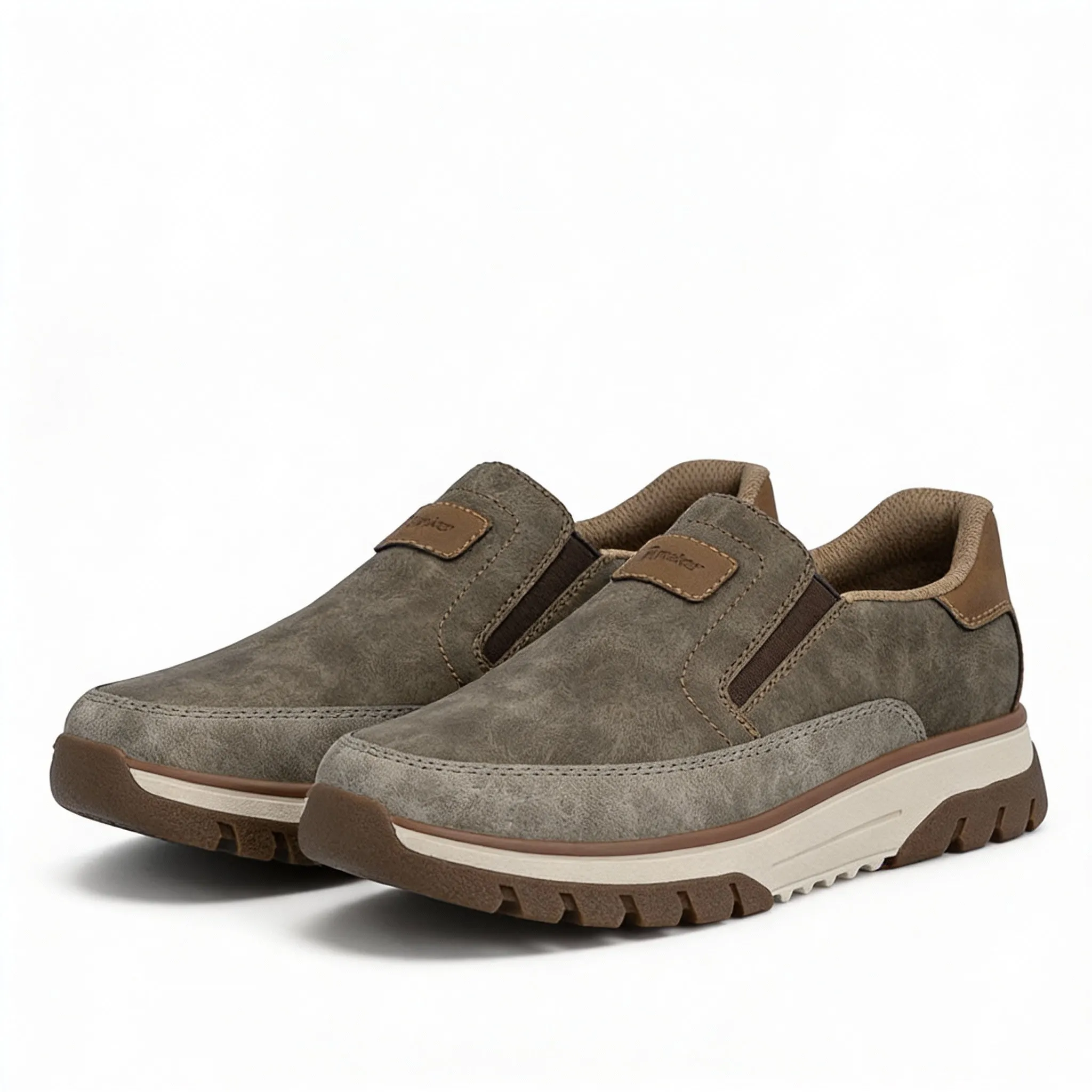 Rieker B9350 Mens Comfort Trainers Brown sold by Shuperb product image thumbnail 3