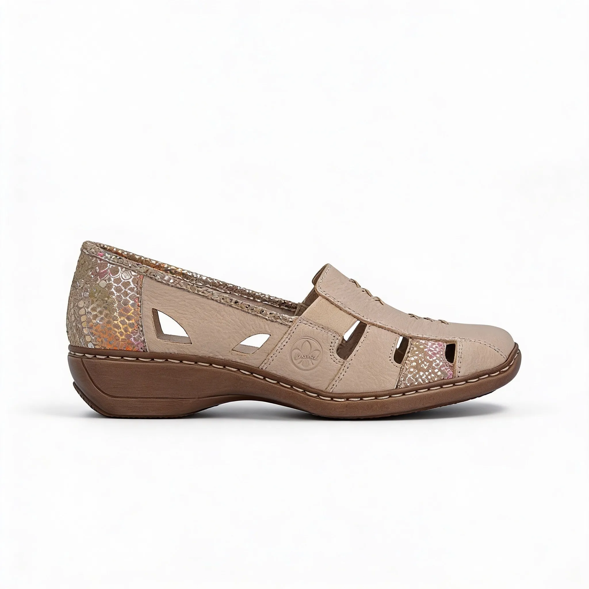 Rieker DORIS Womens Casual Beige sold by Shuperb