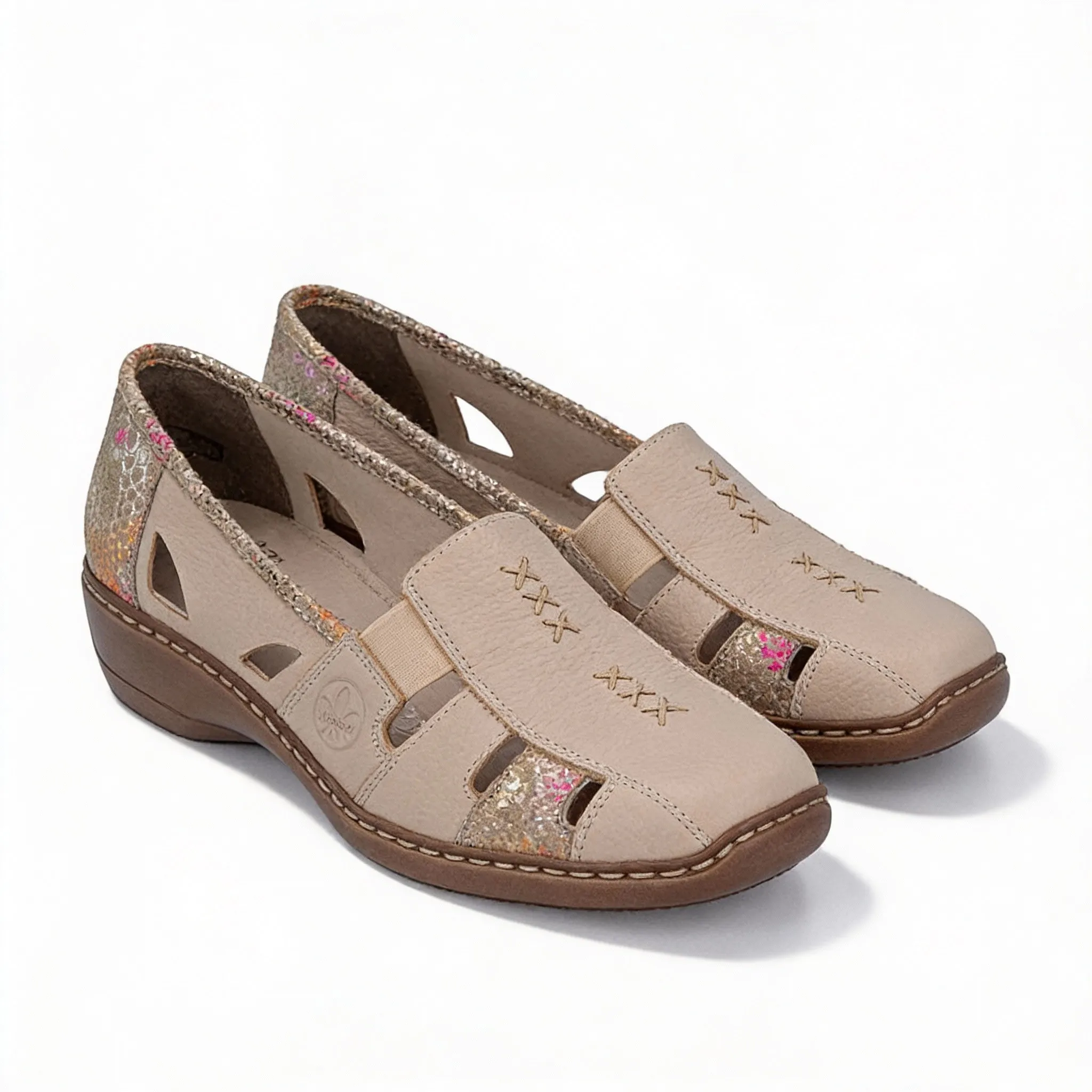 Rieker DORIS Womens Casual Beige sold by Shuperb product image thumbnail 2
