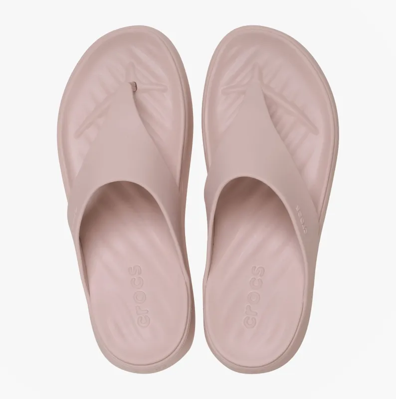 Crocs GETAWAY TRIANGLE FLIP Womens Flip-flops Quartz sold by Shuperb