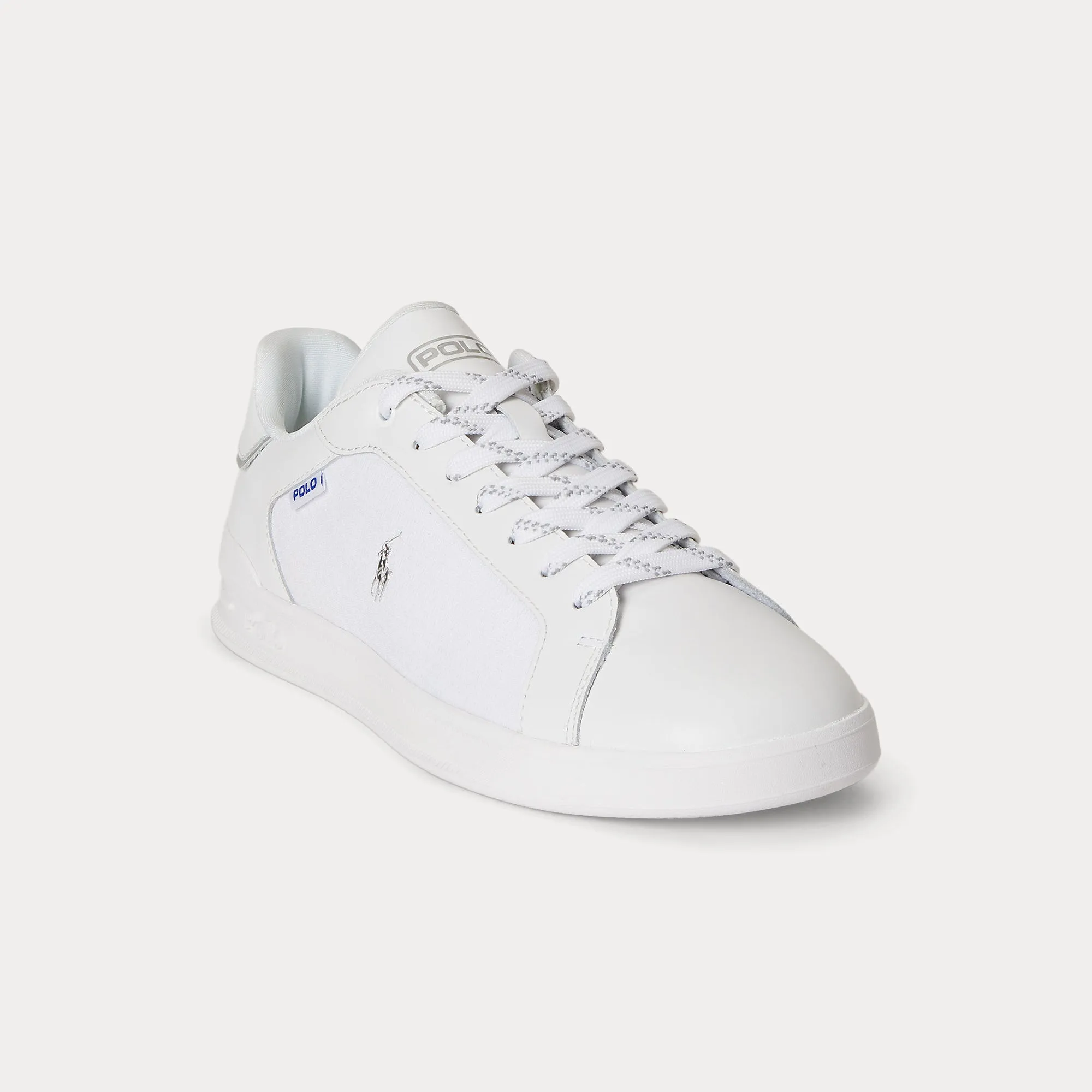 Polo Ralph Lauren HRT CT UTILY Mens Court Trainers White/Light Grey sold by Shuperb product image thumbnail 3