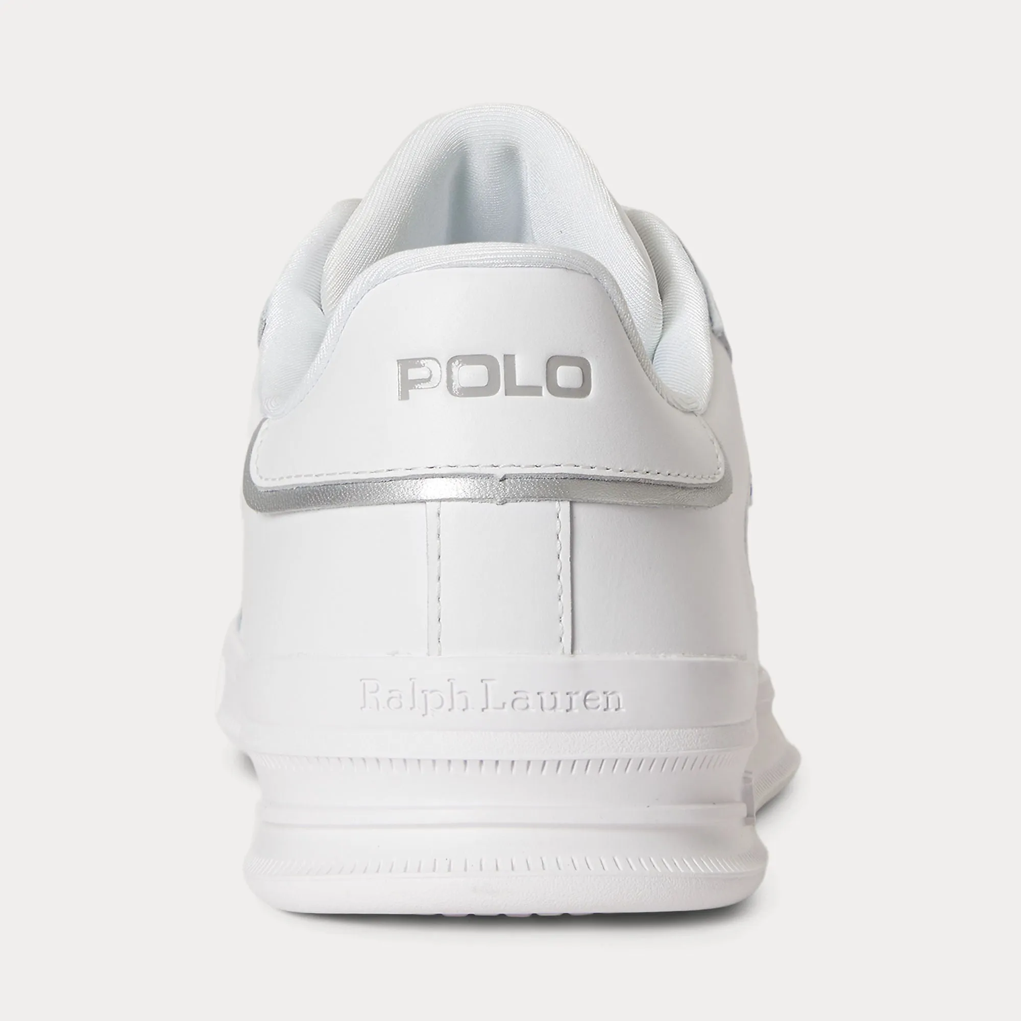 Polo Ralph Lauren HRT CT UTILY Mens Court Trainers White/Light Grey sold by Shuperb product image thumbnail 4