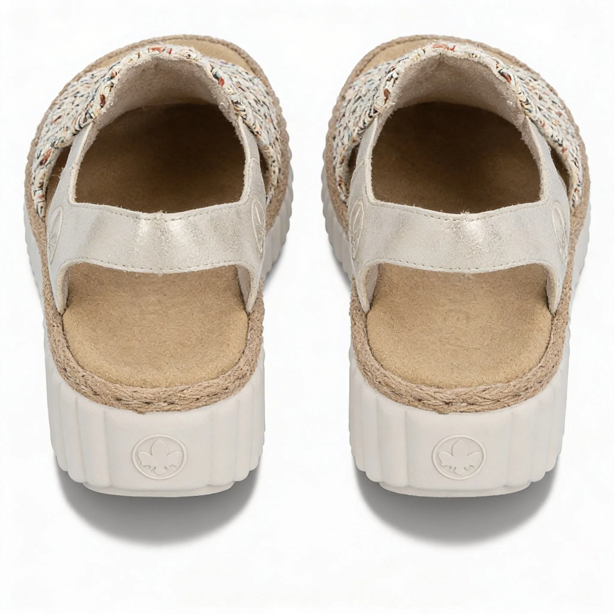 Rieker RACHEL Womens Wedge Sandals Beige sold by Shuperb product image thumbnail 4