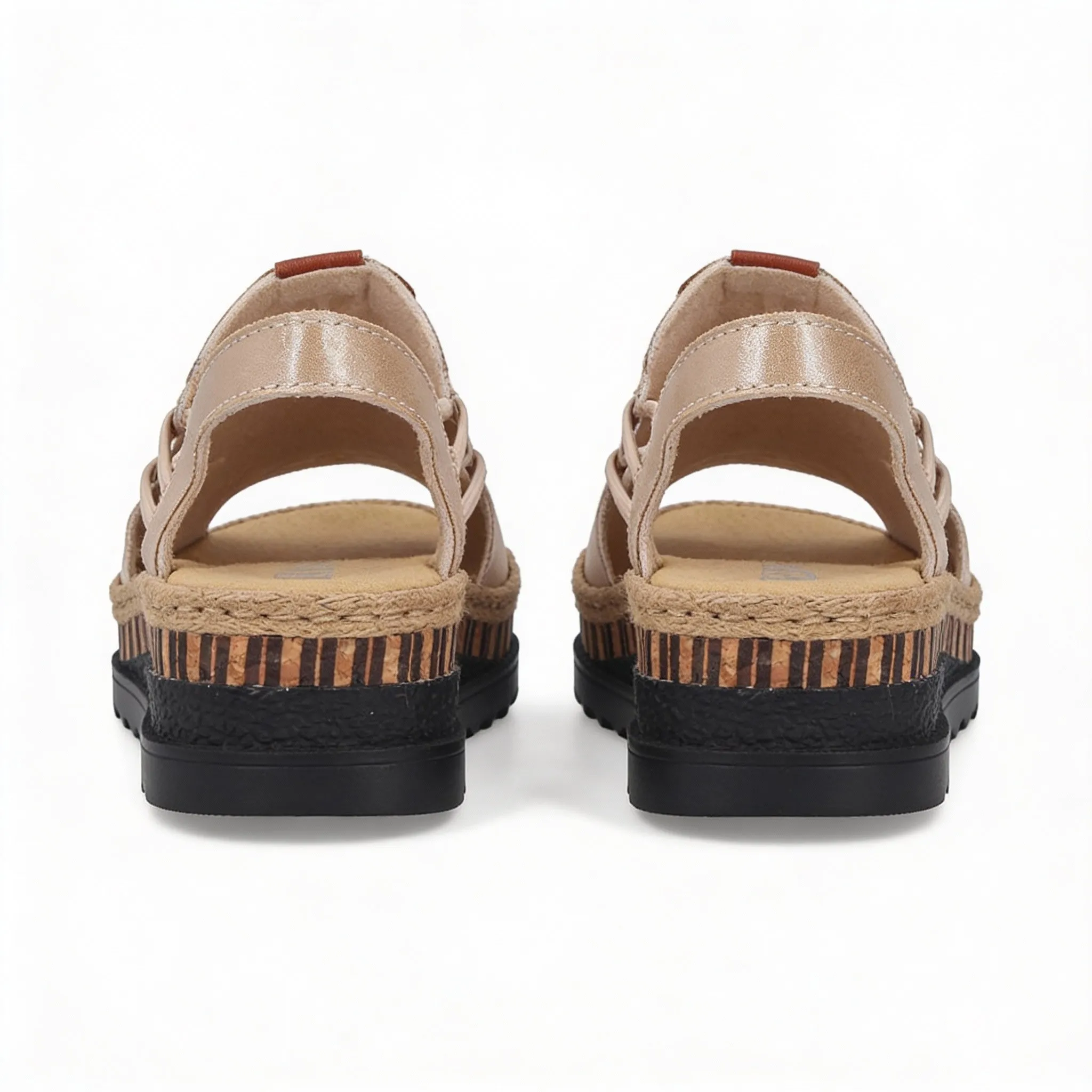 Rieker V7972-60 Womens Slingback Sandals Beige sold by Shuperb product image thumbnail 4