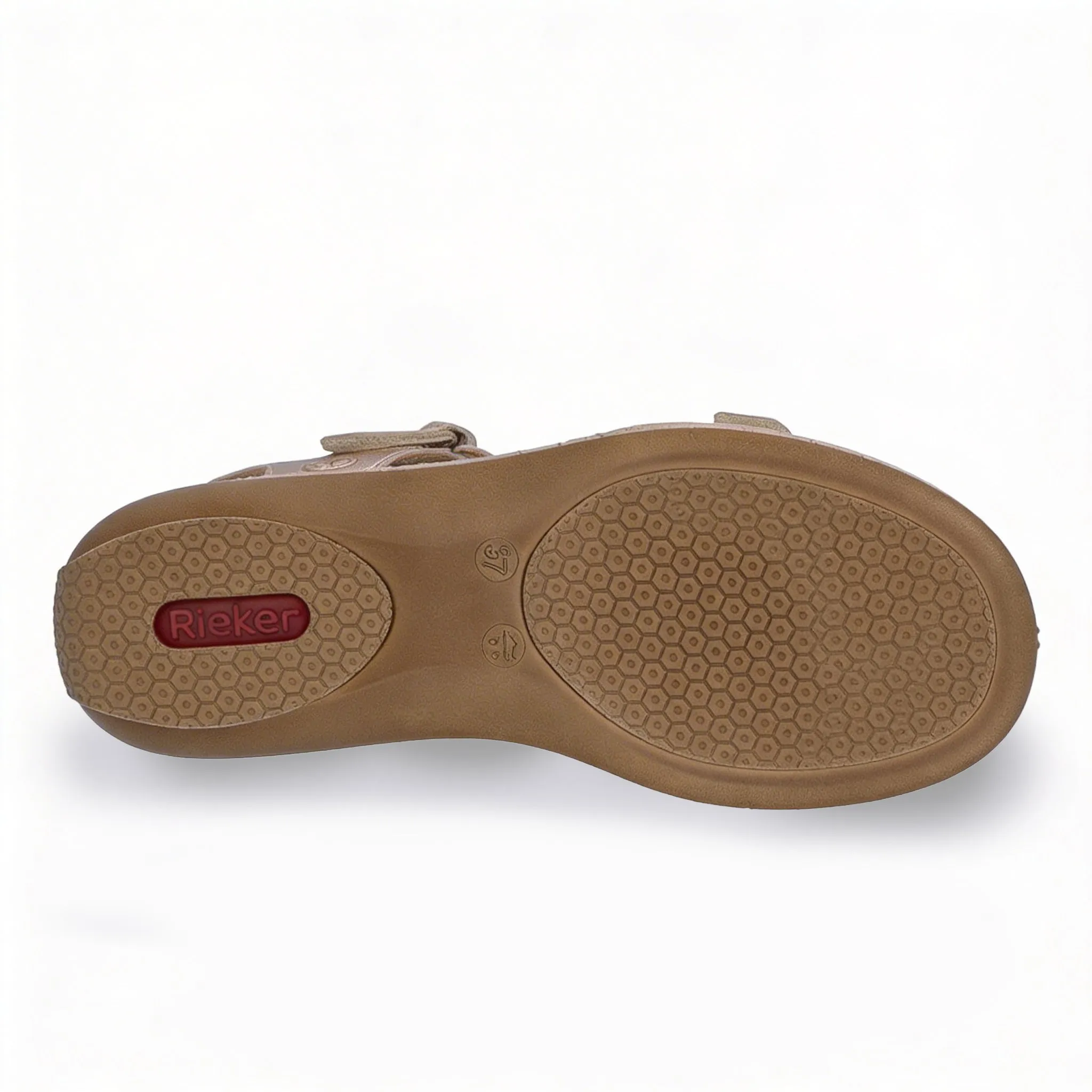 Rieker 659C7-89 Womens Comfort Sandals Metallic sold by Shuperb product image thumbnail 5