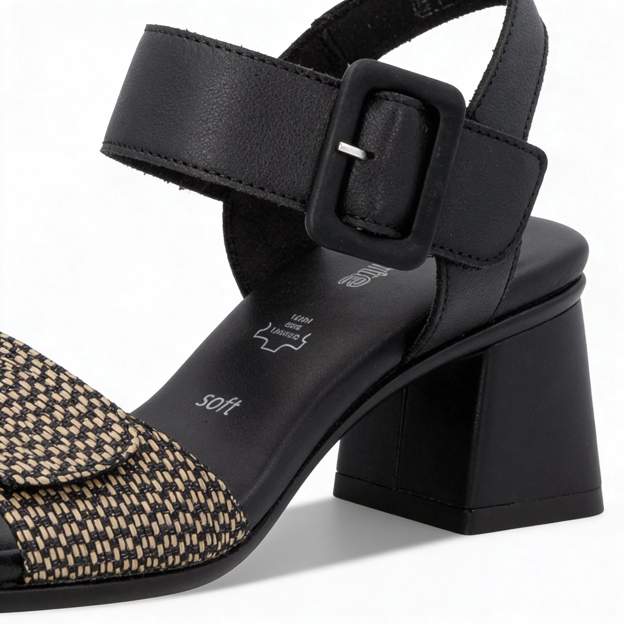 Remonte D1K51 Womens Ankle Strap Sandals Black sold by Shuperb product image thumbnail 4