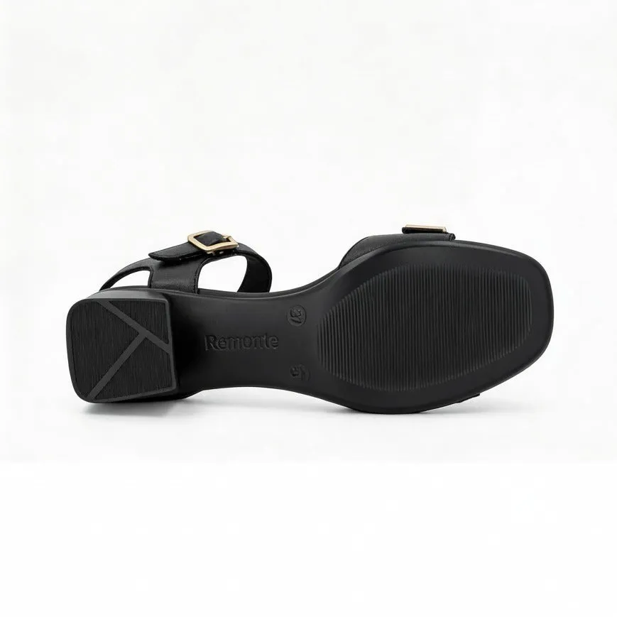 Remonte D1K54 Womens Ankle Strap Sandals Black sold by Shuperb product image thumbnail 4