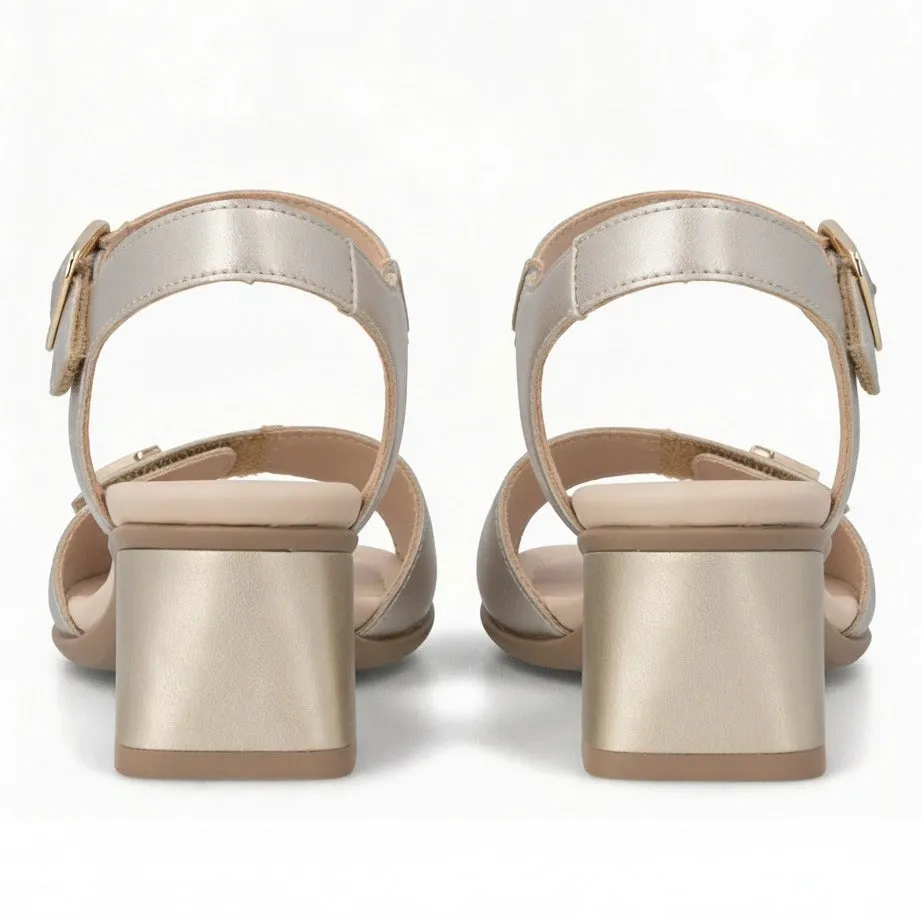 Remonte D1K54 Womens Ankle Strap Sandals Pale Gold sold by Shuperb product image thumbnail 4