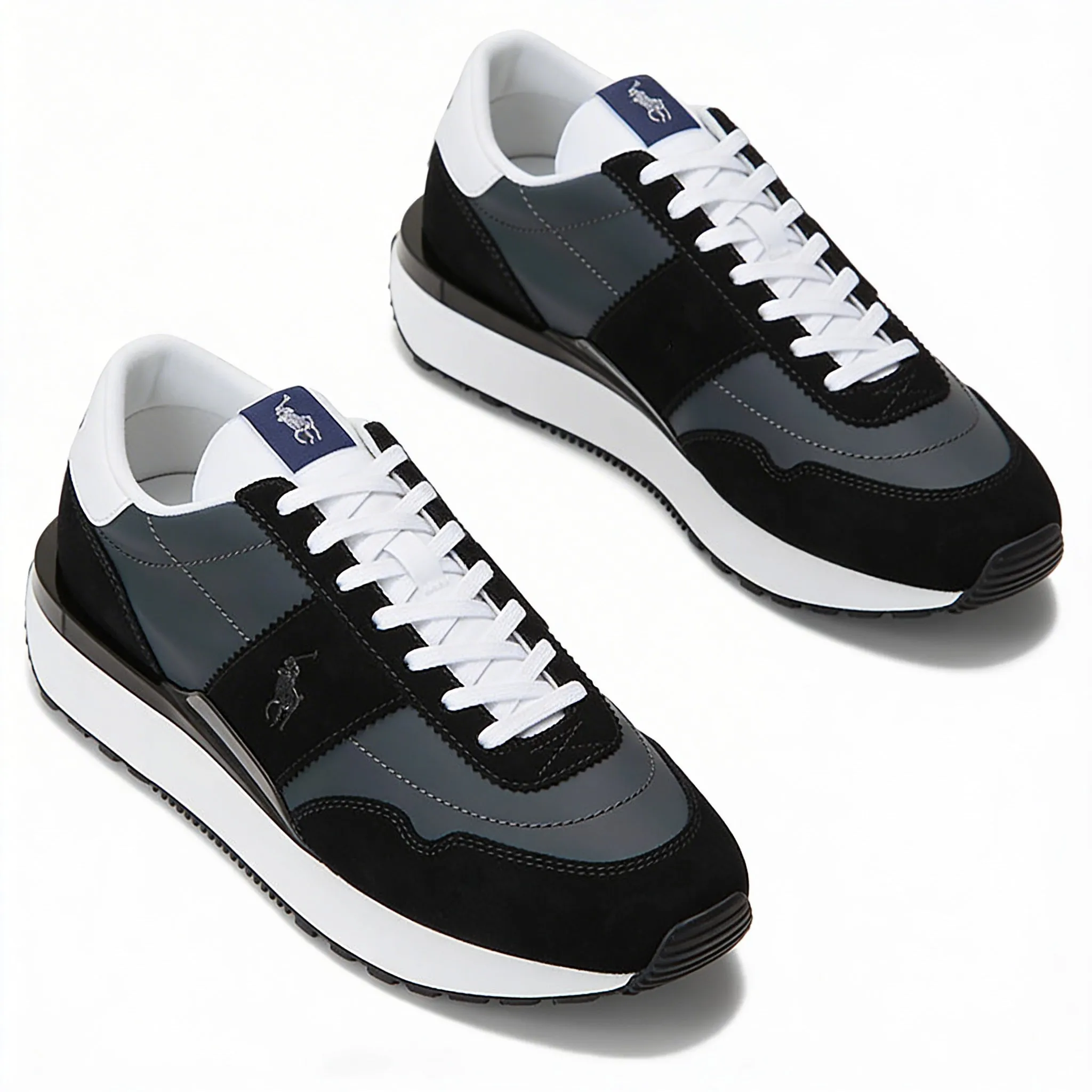 Polo Ralph Lauren TRAIN 89 PP Mens Casual Trainers Reflective Black sold by Shuperb product image thumbnail 2