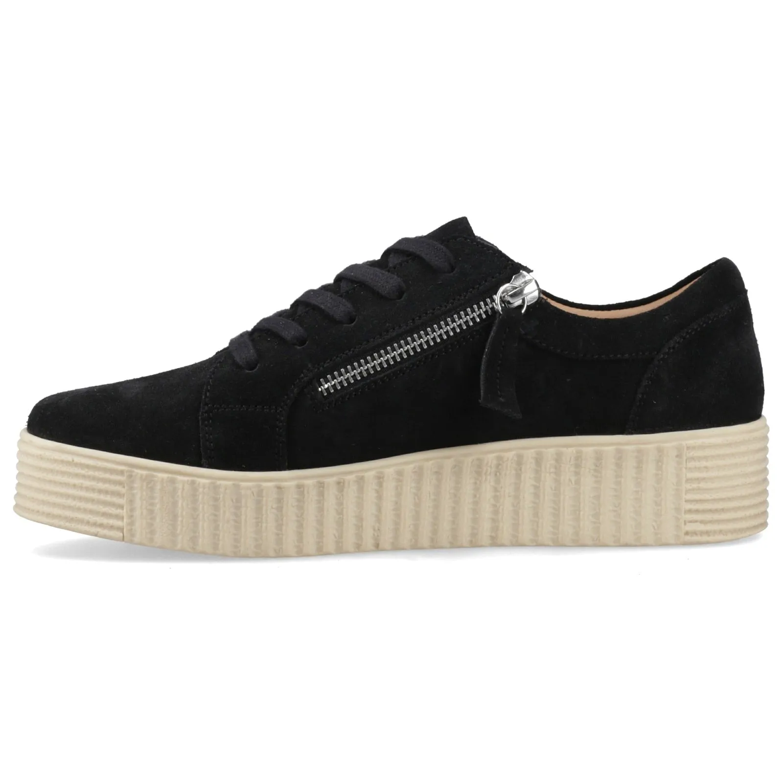 Hush Puppies TARA SUEDE TRAINER Womens Casual Trainers Black sold by Shuperb product image thumbnail 5