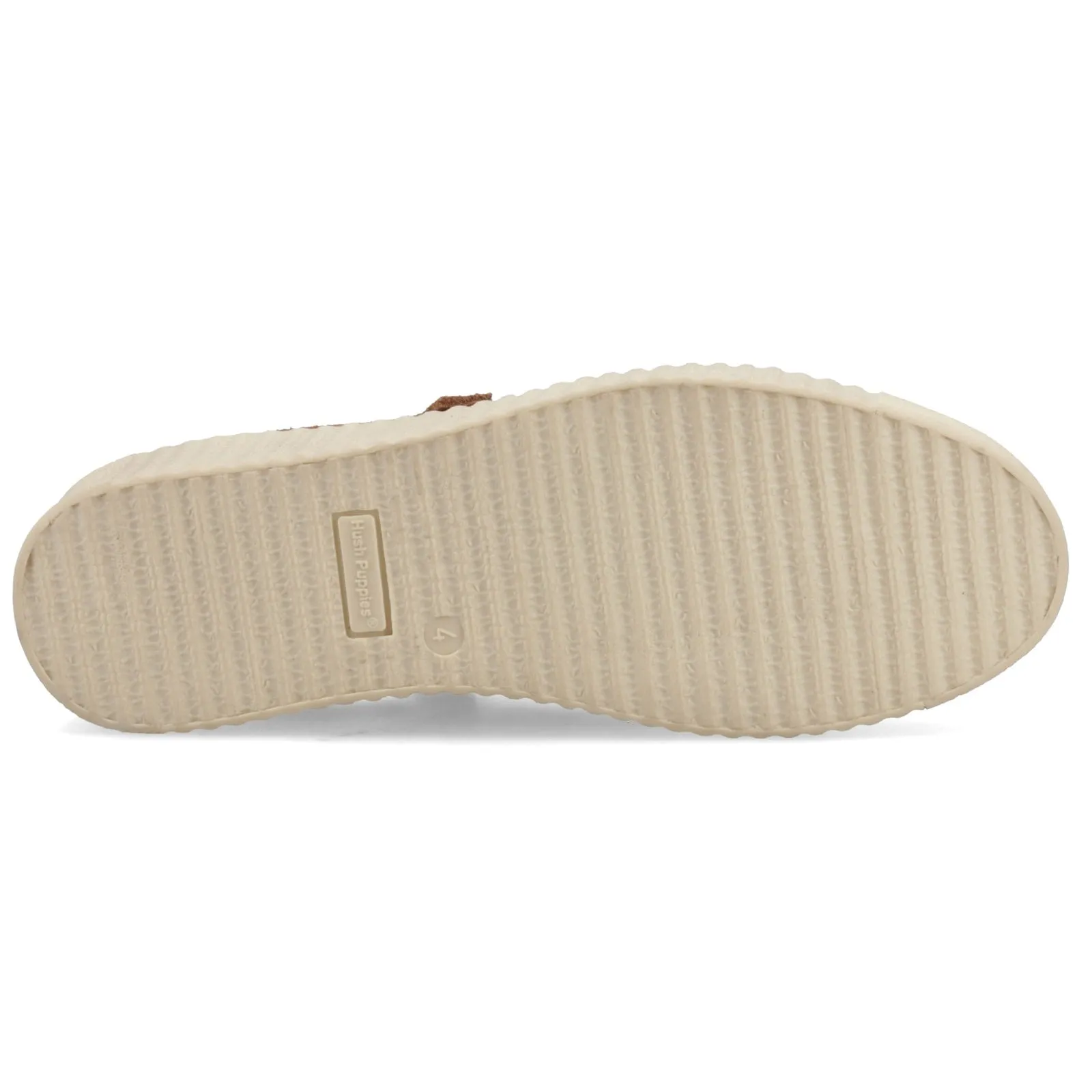 Hush Puppies TARA SUEDE TRAINER Womens Casual Trainers Tan sold by Shuperb product image thumbnail 4