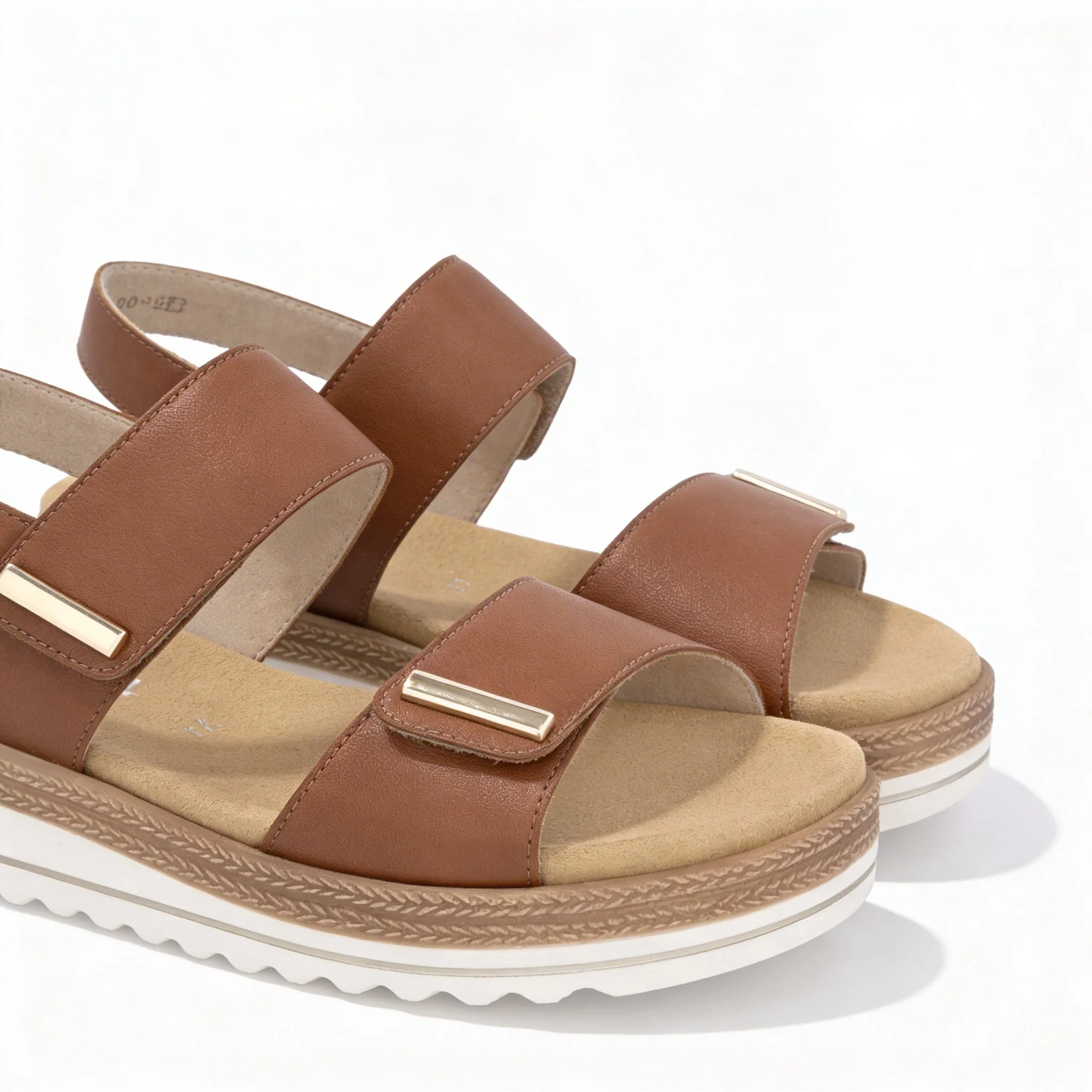 Remonte D0Q59 Womens Ankle Strap Sandals Brown sold by Shuperb product image thumbnail 5