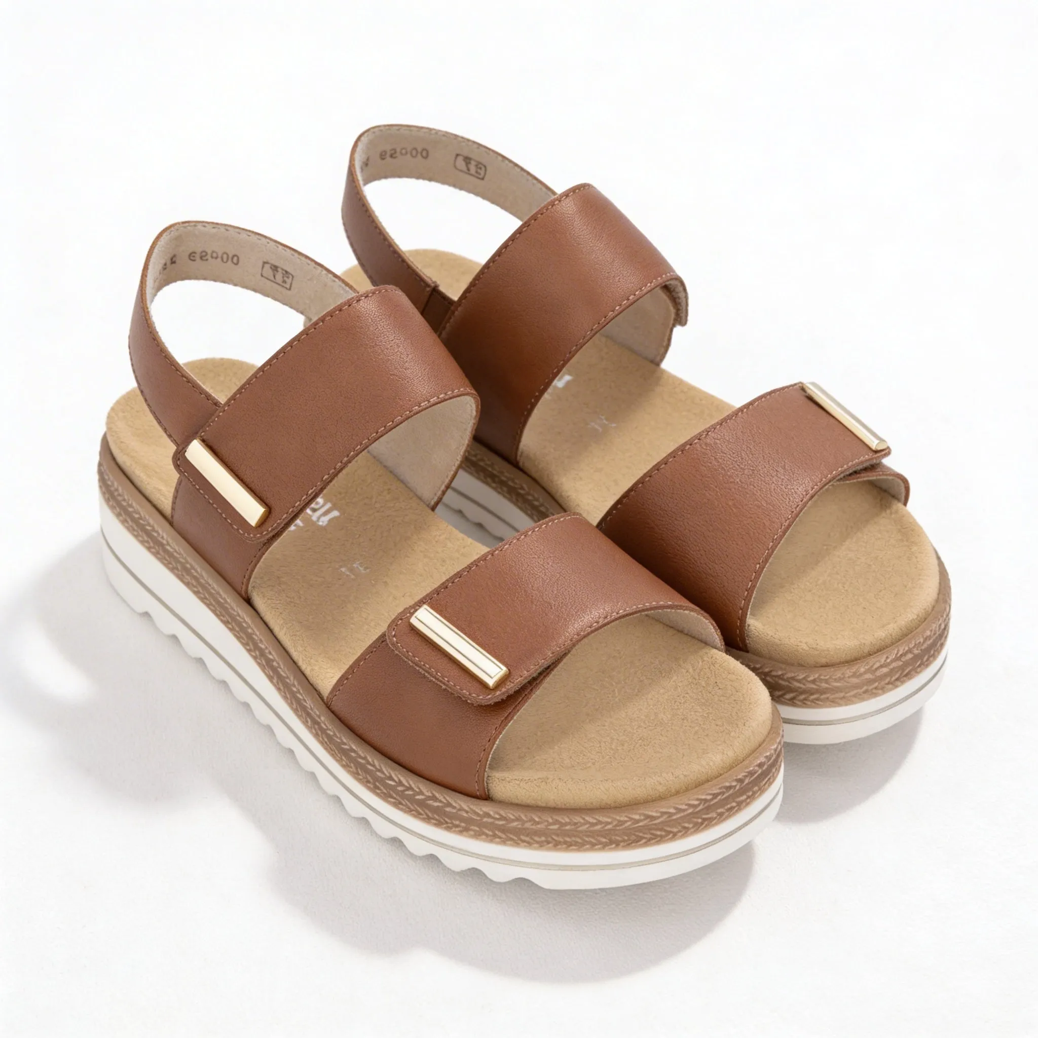 Remonte D0Q59 Womens Ankle Strap Sandals Brown sold by Shuperb product image thumbnail 3
