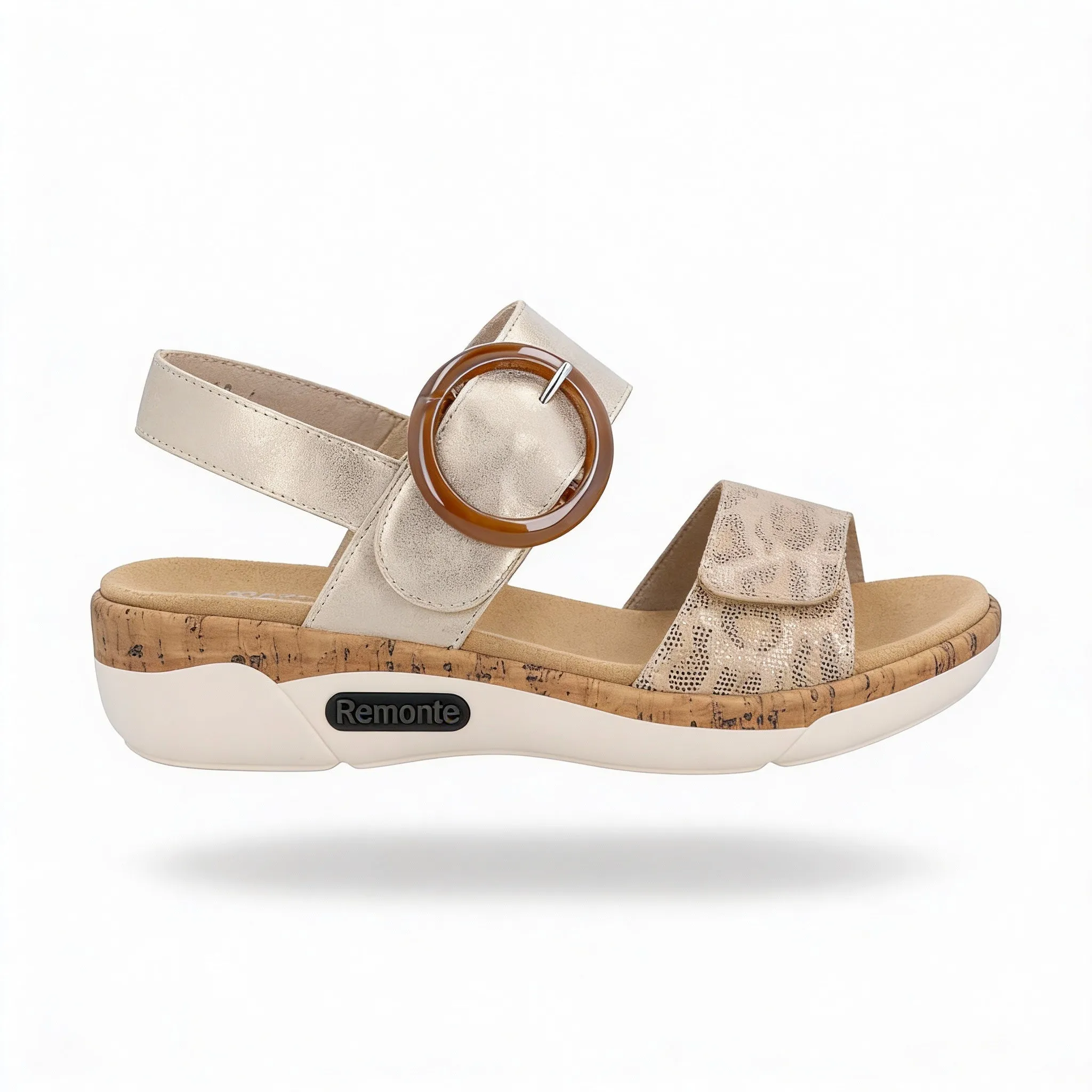 Remonte R6853 Womens Ankle Strap Sandals Multi sold by Shuperb