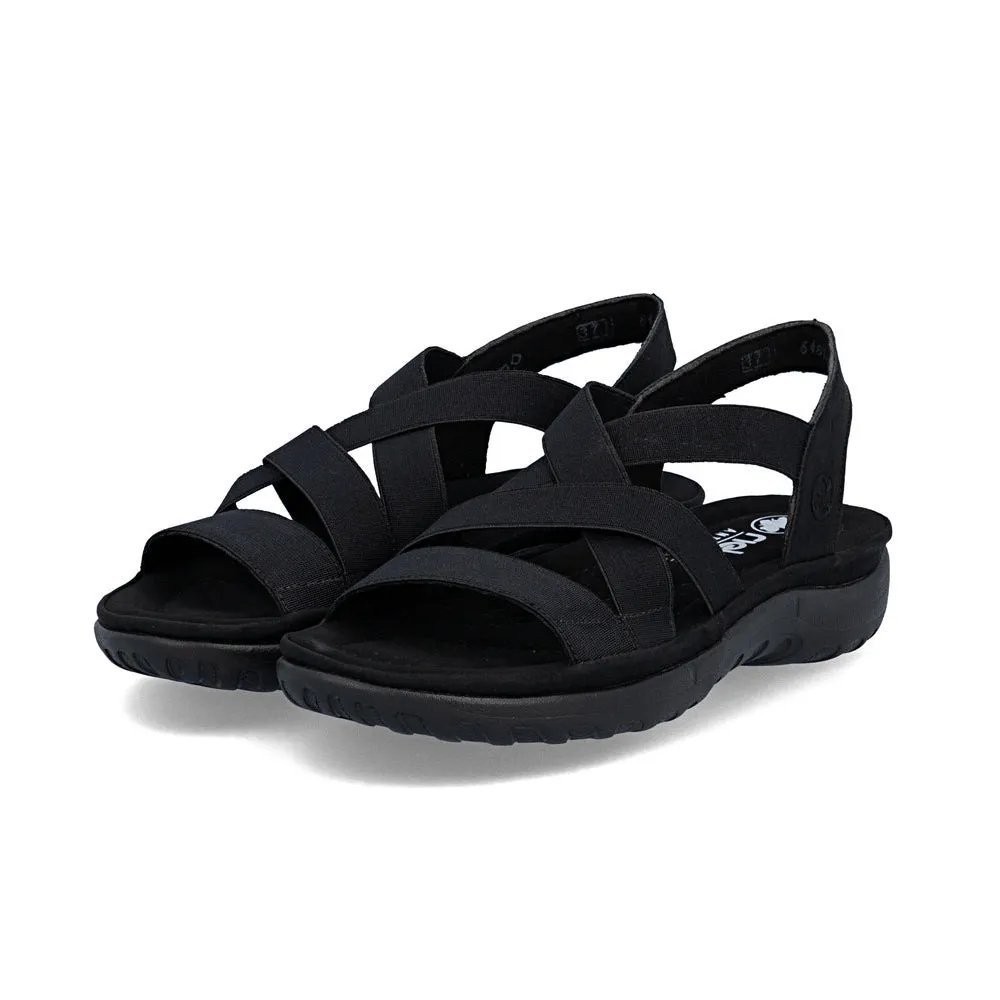 Rieker FRANJA Womens Comfort Sandals Black sold by Shuperb product image thumbnail 2