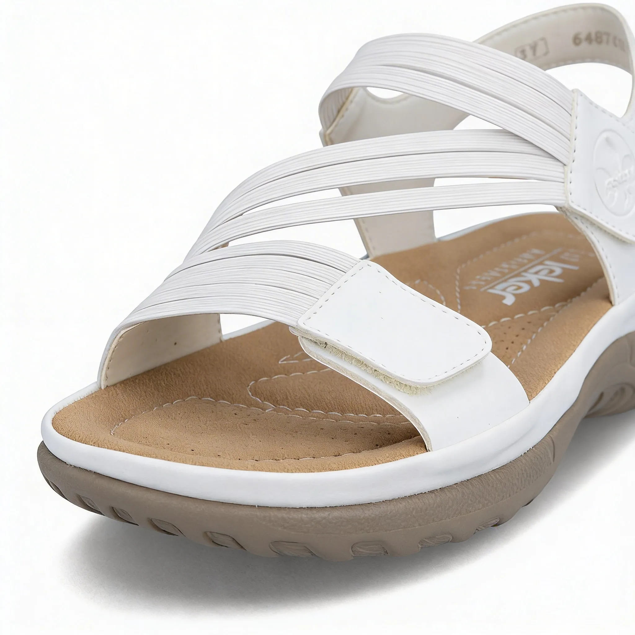 Rieker 64870 Womens Ankle Strap Sandals White sold by Shuperb product image thumbnail 5