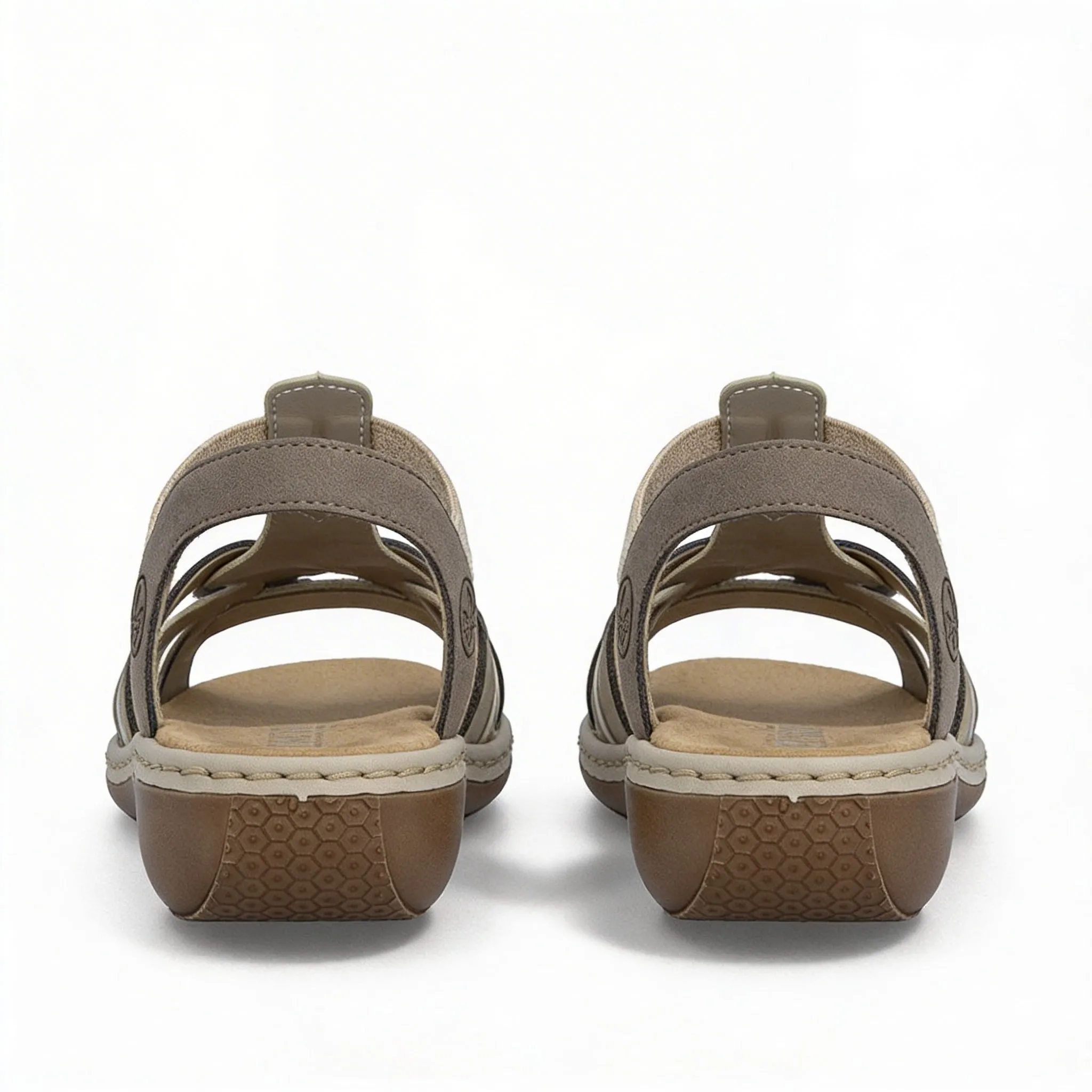 Rieker 65918-64 Womens Slingback Sandals Beige sold by Shuperb product image thumbnail 3