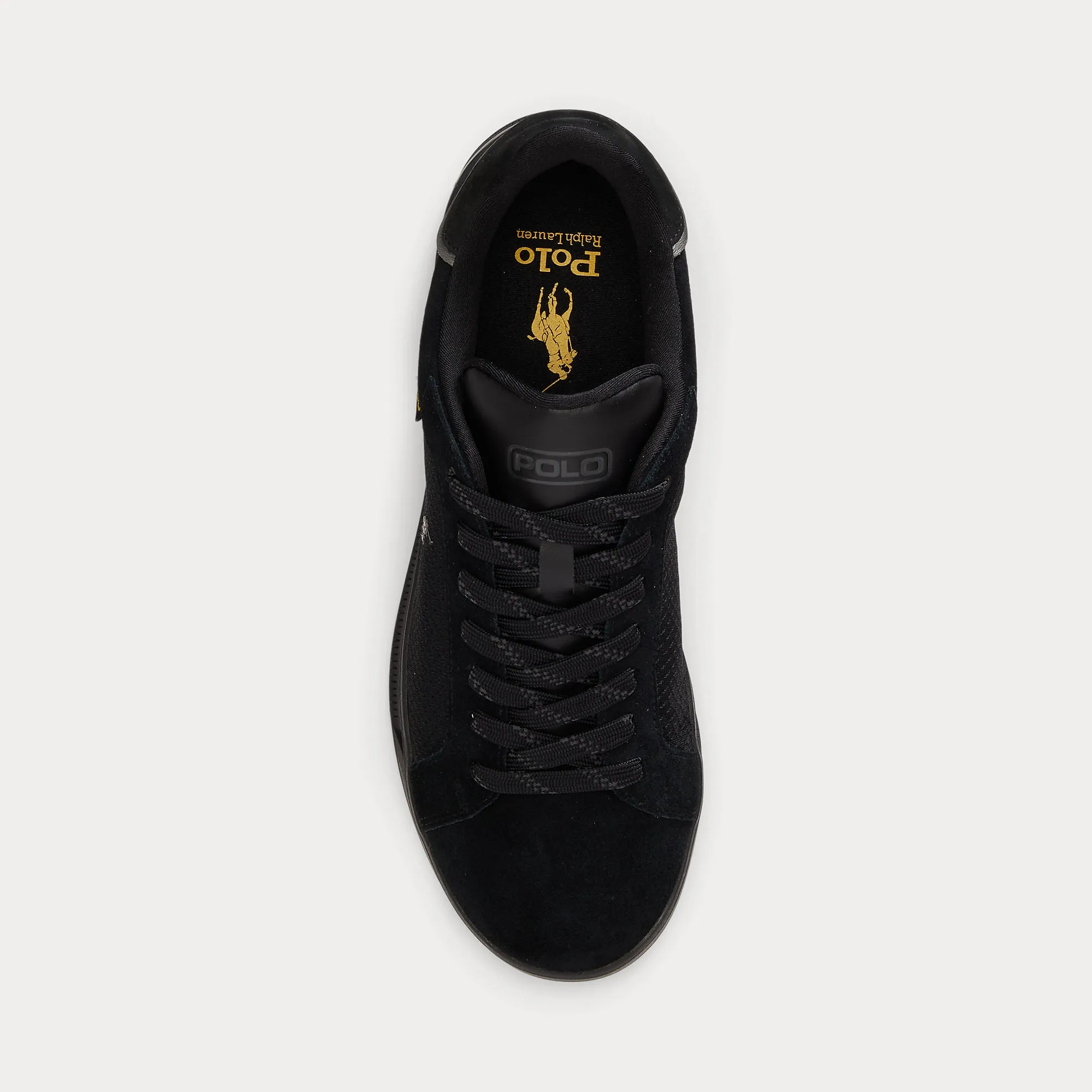 Polo Ralph Lauren HRT CT UTILY Mens Court Trainers Black/Black sold by Shuperb product image thumbnail 2