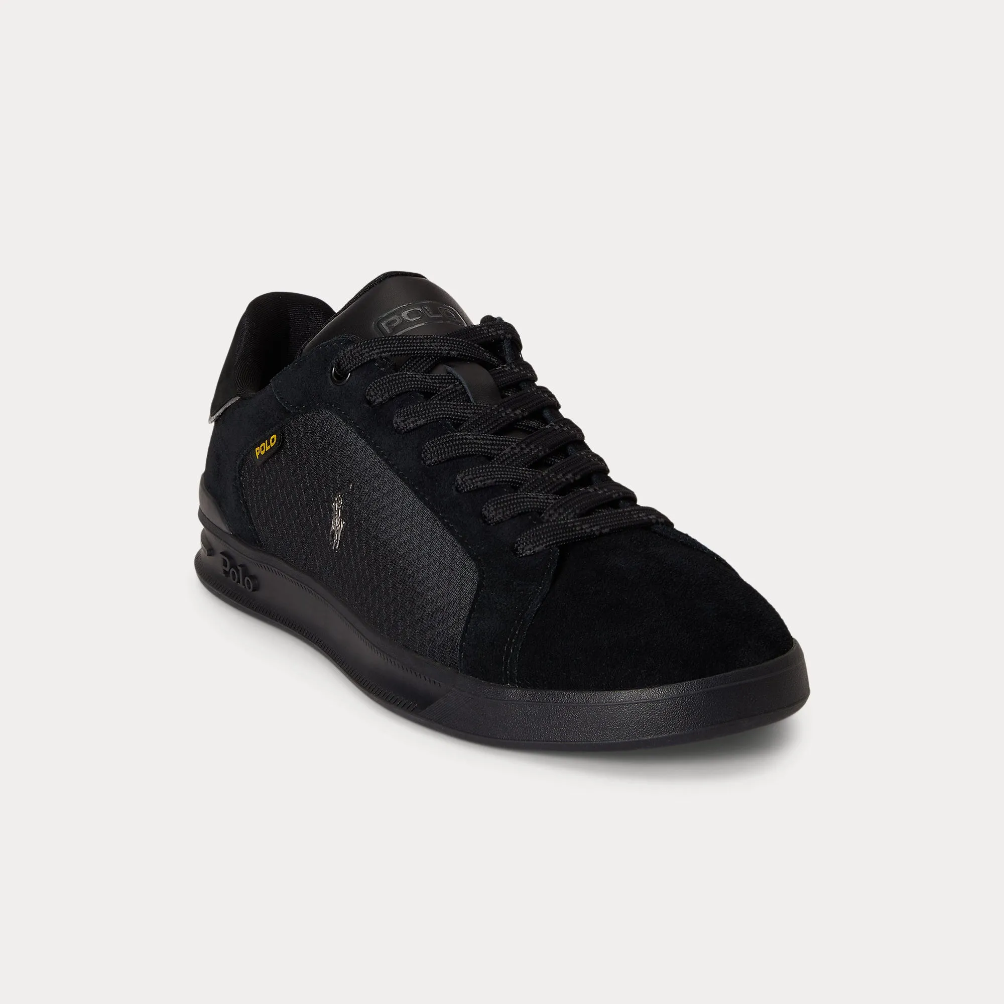 Polo Ralph Lauren HRT CT UTILY Mens Court Trainers Black/Black sold by Shuperb product image thumbnail 4