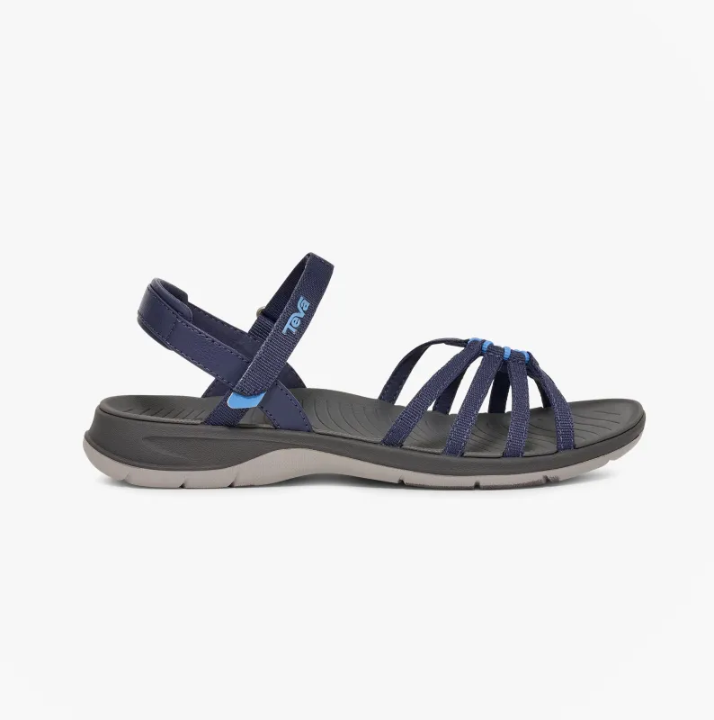 Teva TIRRATRAVELER Womens Cross Strap Sandals Crown Blue sold by Shuperb