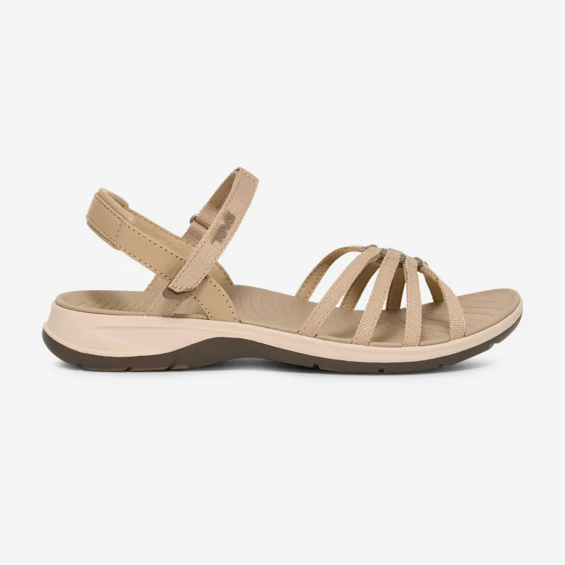 Teva TIRRATRAVELER Womens Cross Strap Sandals White Pepper sold by Shuperb
