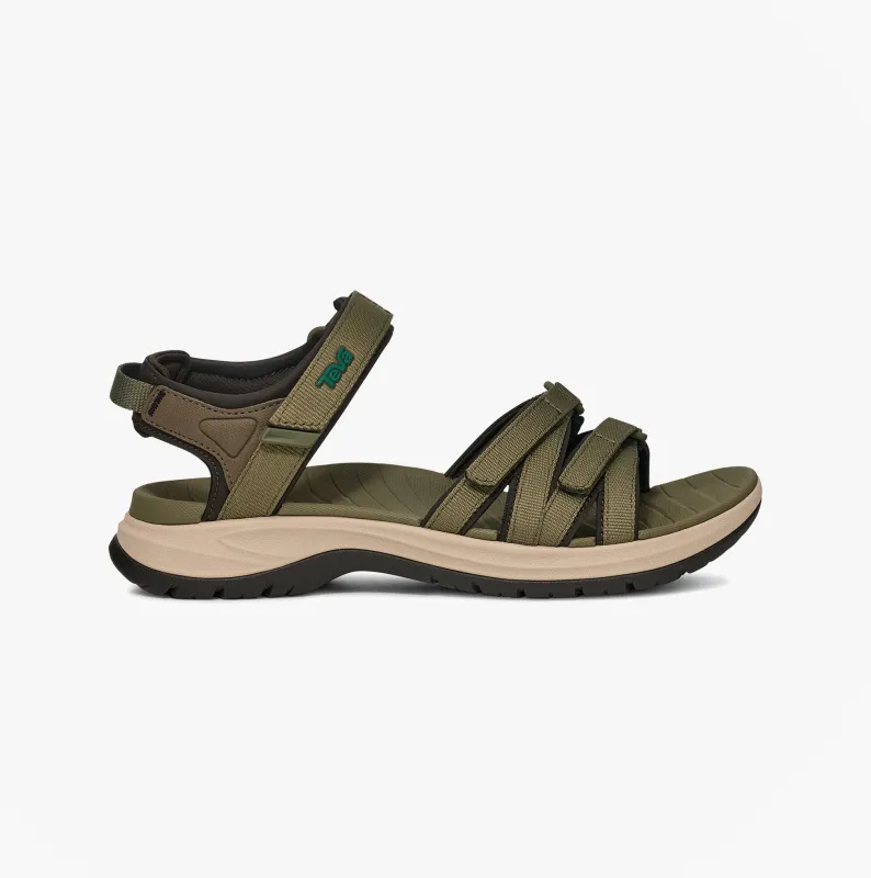 Teva TIRRA SPORT Womens Cross Strap Sandals Burnt Olive sold by Shuperb