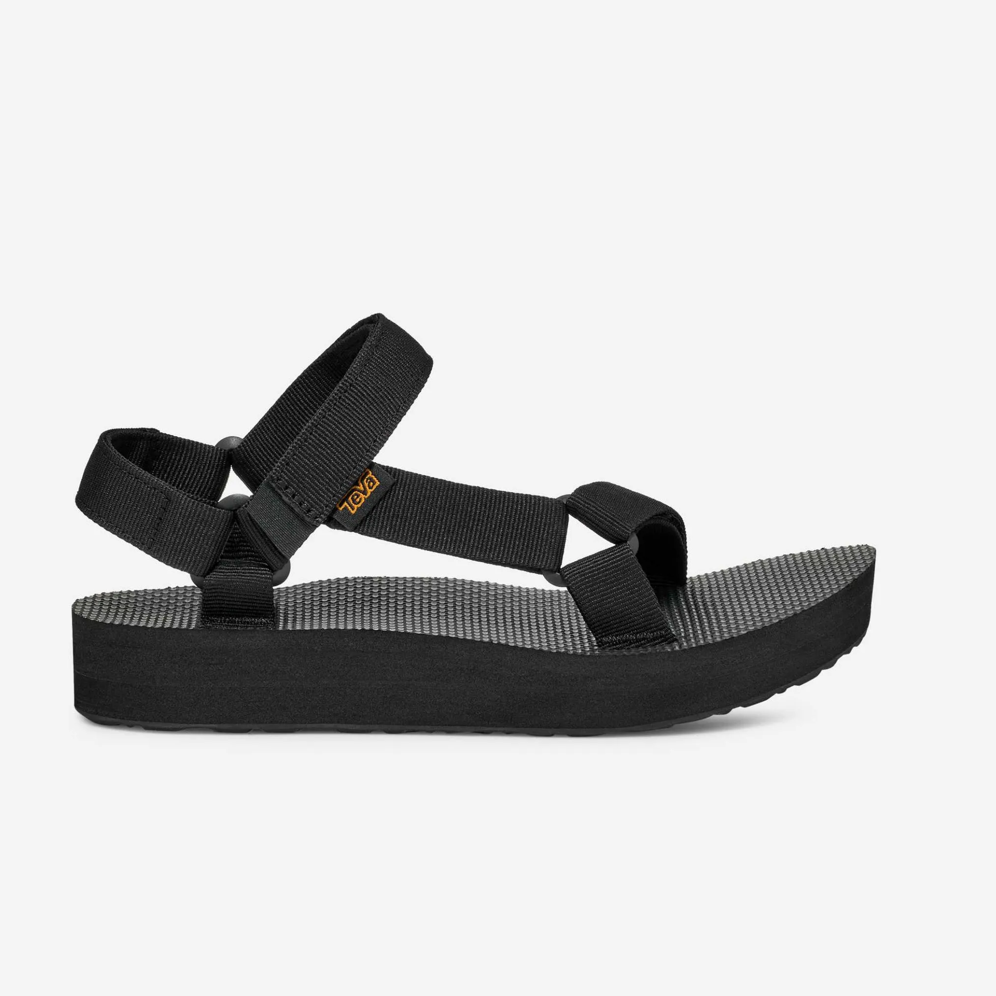 Teva MIDFORM UNIVERSAL Womens Platform Sandals Black sold by Shuperb
