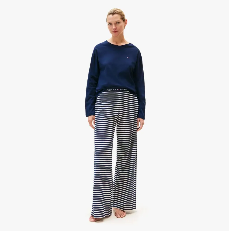 Tommy Hilfiger LS JERSEY RELAXED PJ Womens Set Multicoloured made by Tommy Hilfiger