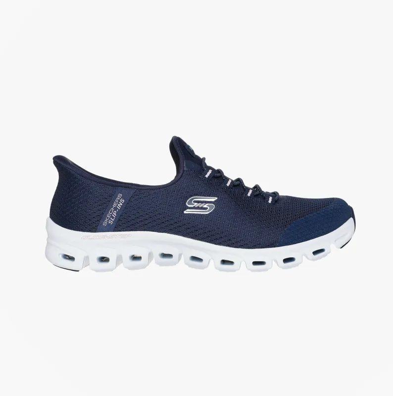 Skechers 104547/NVY GLIDE-STEP - PURSUIT Womens Trainers Navy made by Skechers