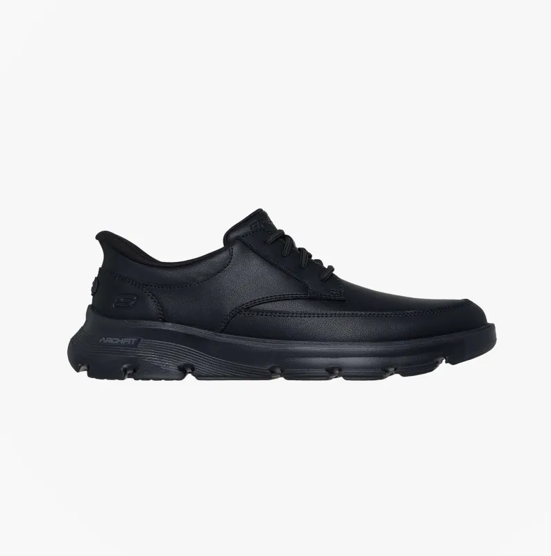 Skechers 205517/BBK ARCH FIT GARZA - ROWAN Mens Trainers Black sold by Shuperb