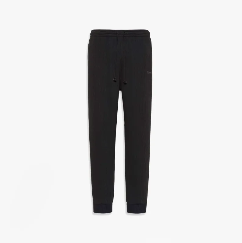 Calvin Klein QUILTED JOGGER Mens Joggers Black made by Calvin Klein