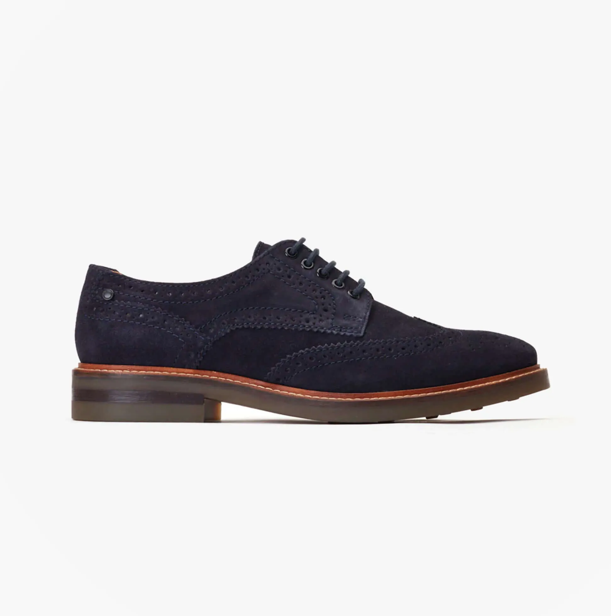Base London HATFIELD Mens Shoes Navy sold by Shuperb