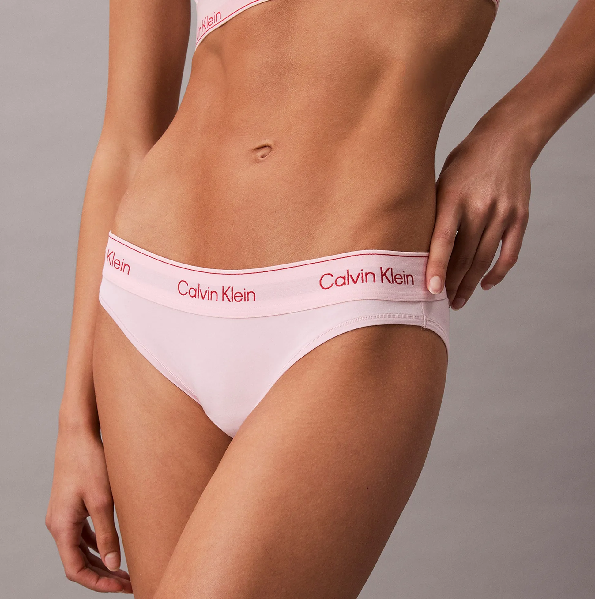 Calvin Klein Icon Cotton Modal Womens Bikini Brief Pink sold by Shuperb product image thumbnail 4