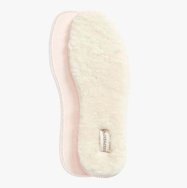 Shepherd MOHEDA 100% Genuine Sheepskin Insoles Creme made by Shuperb