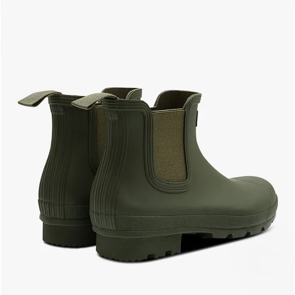 Hunter ORIGINAL CHELSEA Mens Wellies Dark Olive sold by Shuperb product image thumbnail 5