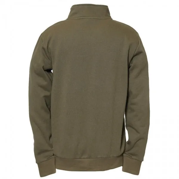 AG 1/4 ZIP Mens Cotton Pull Over Jumper Khaki sold by Shuperb product image thumbnail 2