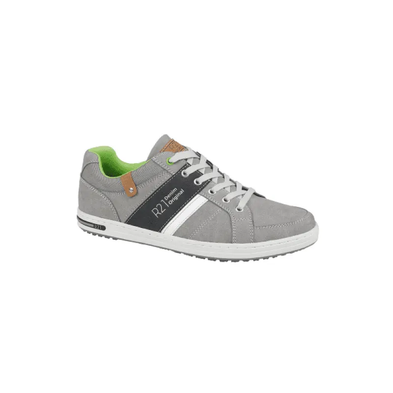Other M271F Mens Lace-Up Casual Trainers Grey made by Shuperb
