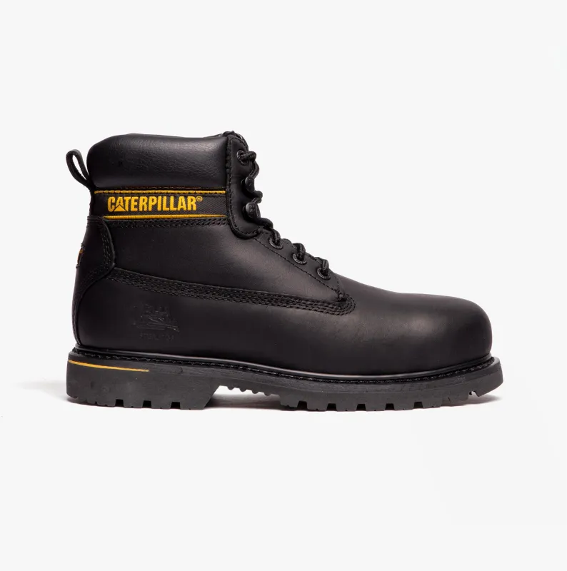 CAT HOLTON Mens Safety Boots Black made by Caterpillar
