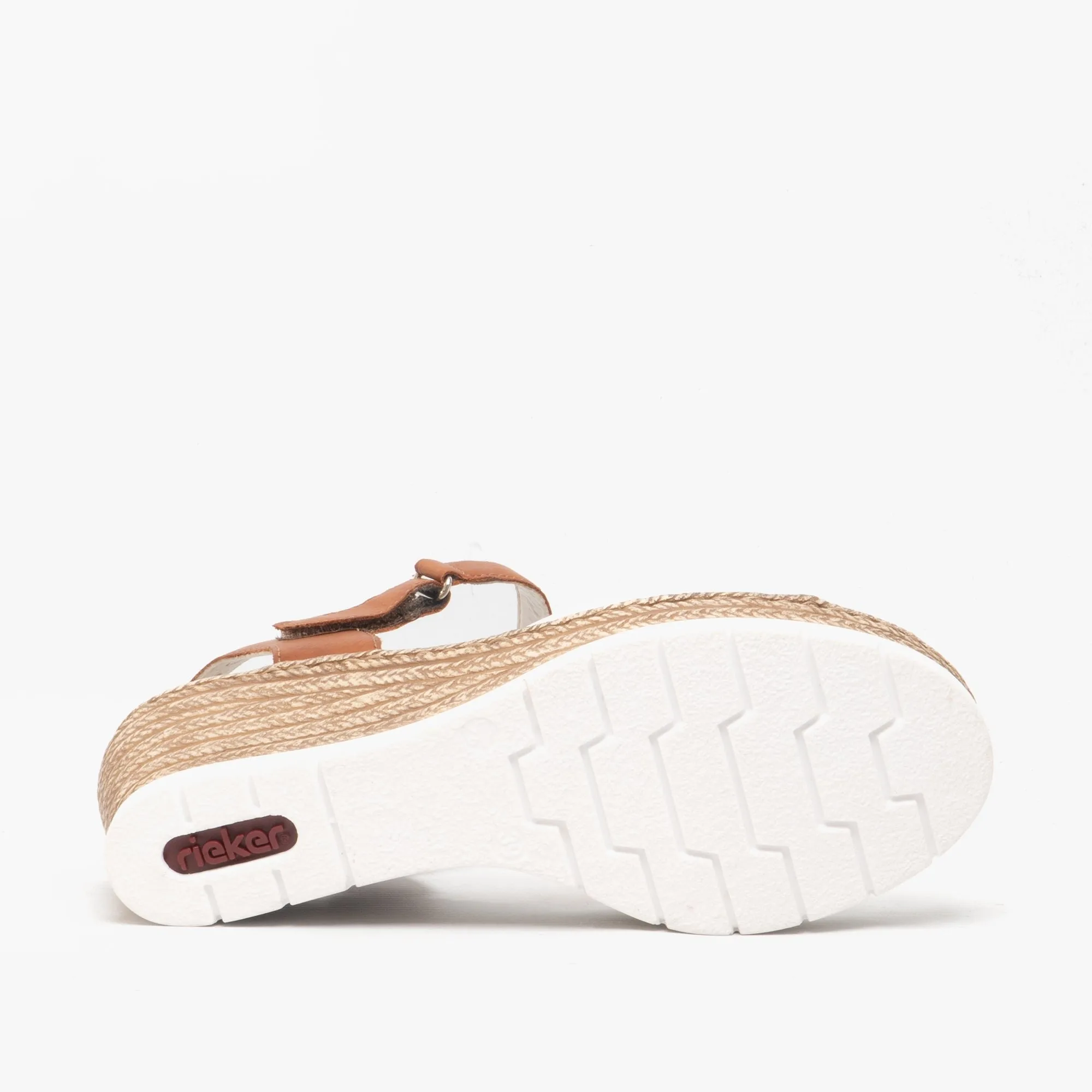 Rieker 61953-80 Womens Sandals White/Cayenne sold by Shuperb product image thumbnail 3