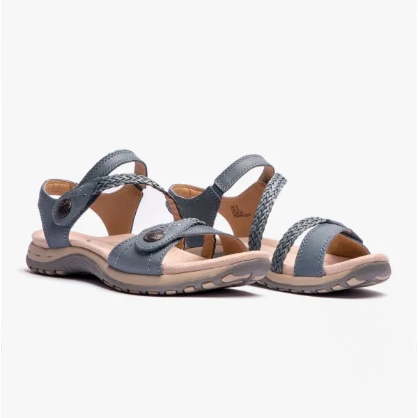 Free Spirit MALIBU Womens Elasticted Sandals Sky Blue sold by Shuperb product image thumbnail 2