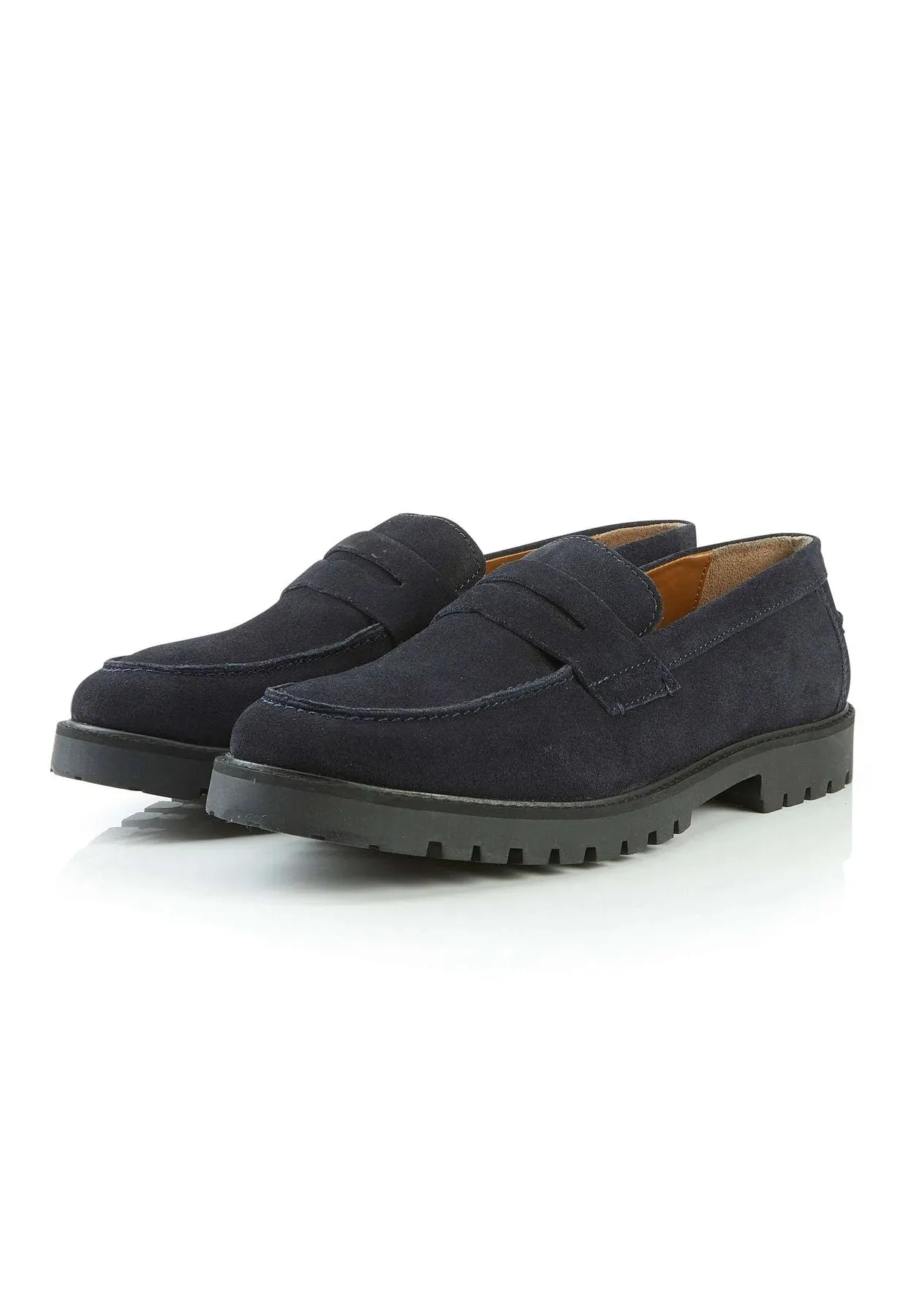 Silver Street London LOUSIVILLE Mens Loafers Blue sold by Shuperb product image thumbnail 5
