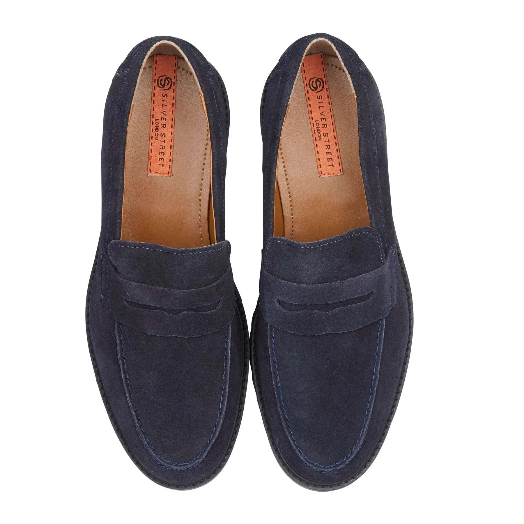 Silver Street London LOUSIVILLE Mens Loafers Blue sold by Shuperb product image thumbnail 4