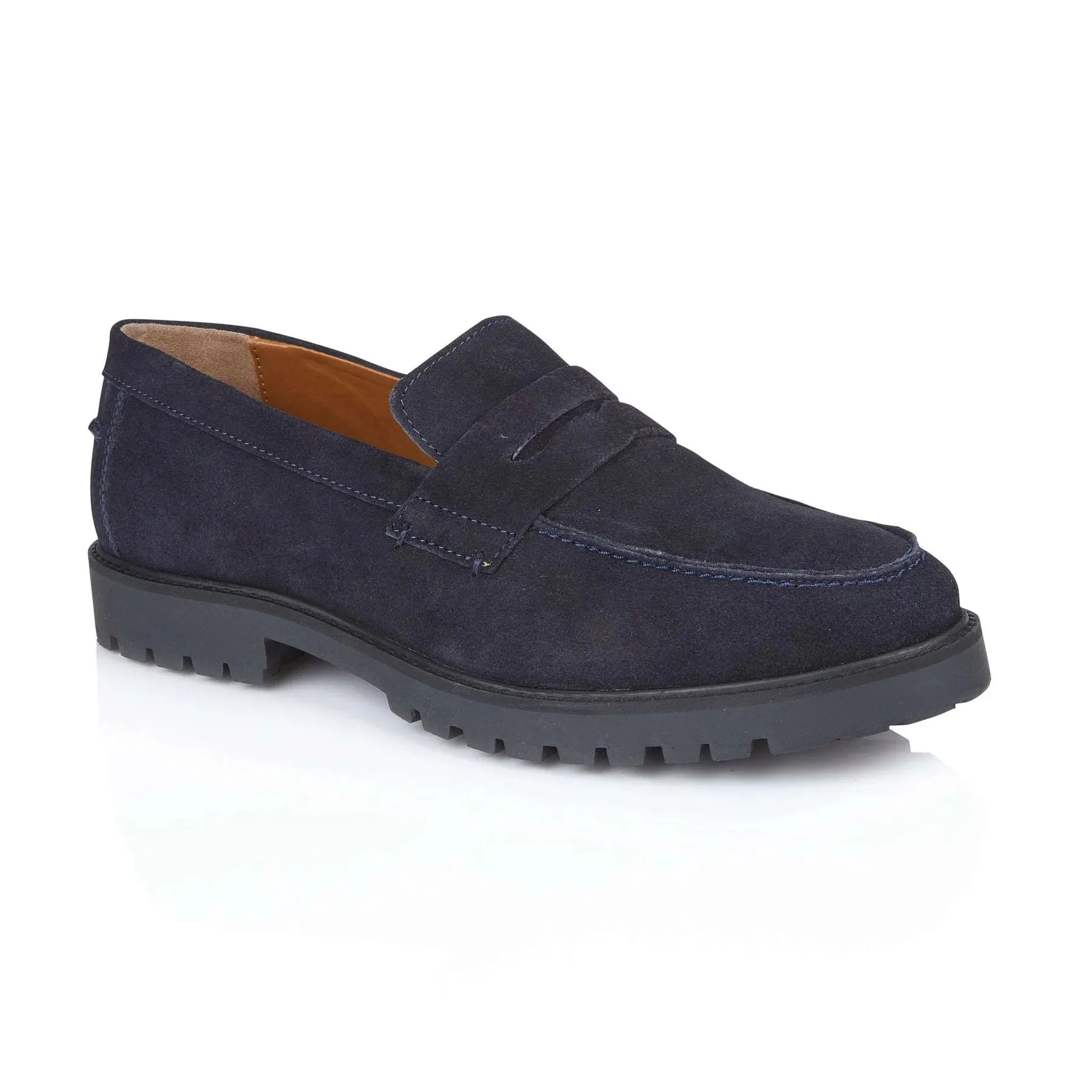Silver Street London LOUSIVILLE Mens Loafers Blue sold by Shuperb product image thumbnail 2