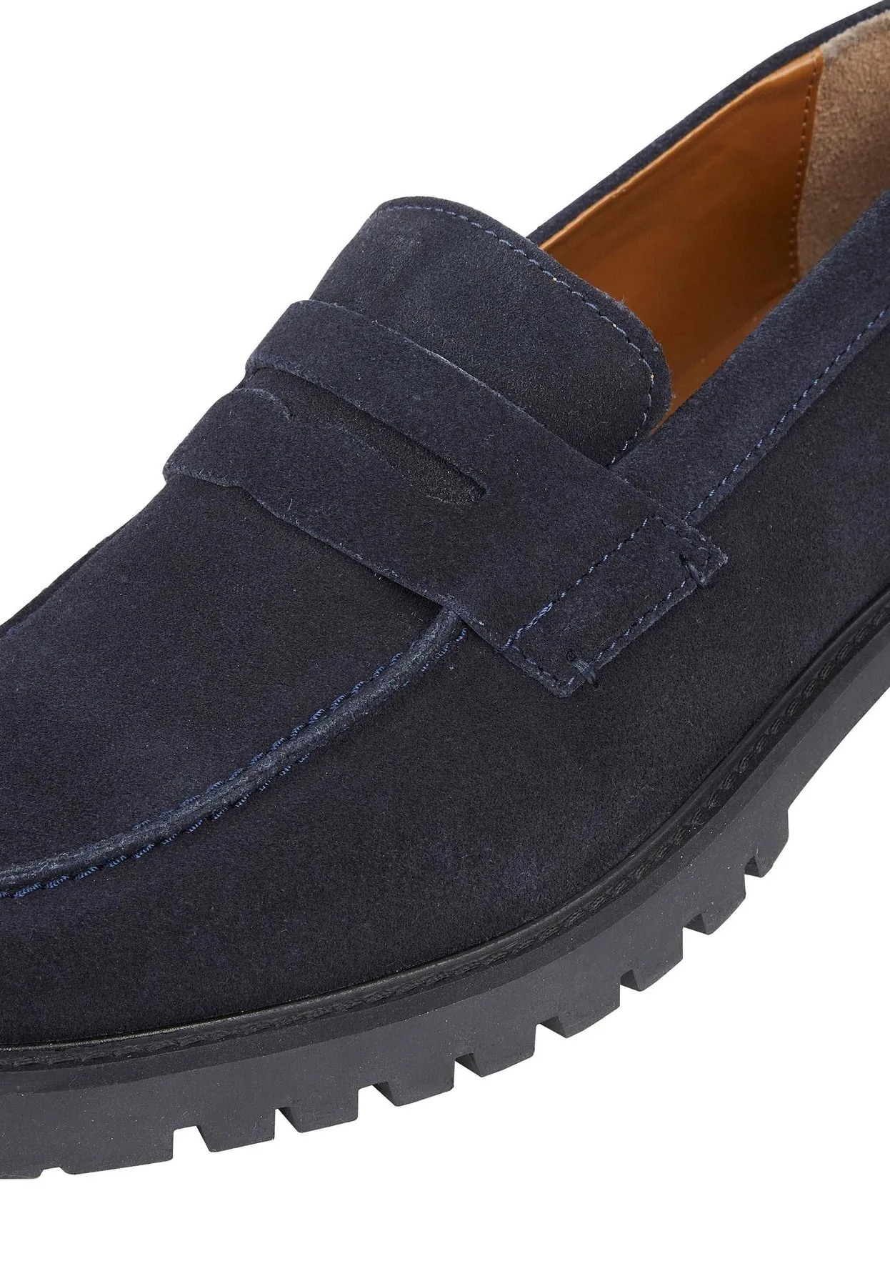 Silver Street London LOUSIVILLE Mens Loafers Blue sold by Shuperb product image thumbnail 3