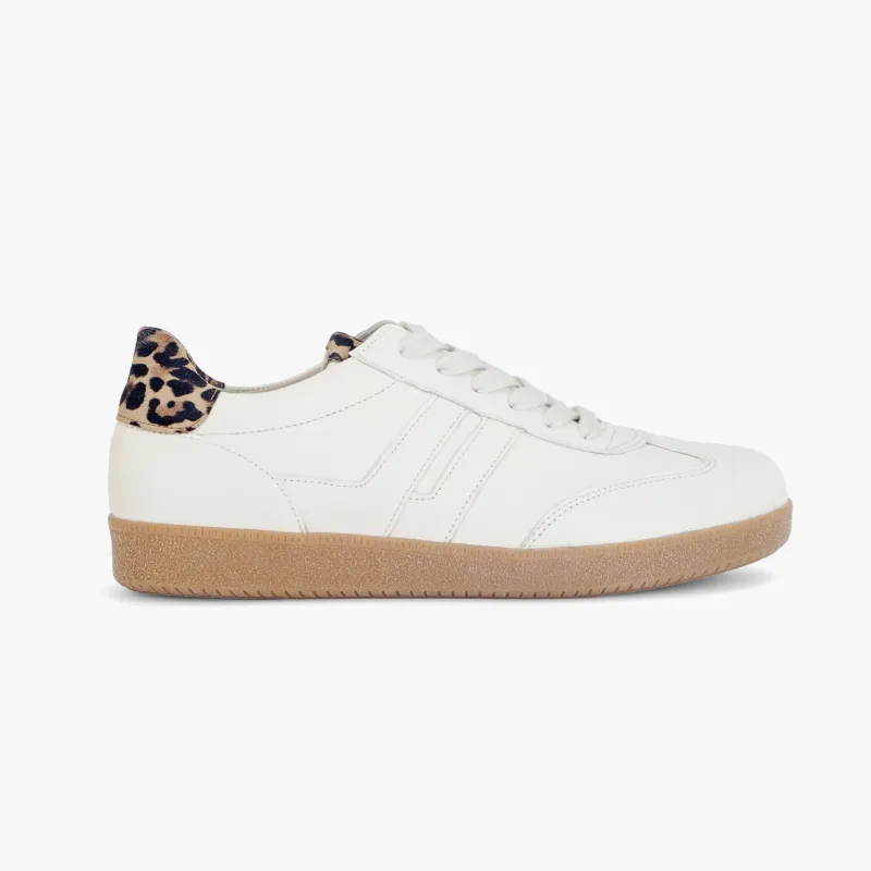 Gabor WEST Womens Court Trainers Cream made by Shuperb