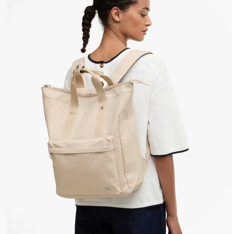 Barbour OLIVIA Womens Backpack/Rucksack Pebbled Pink sold by Shuperb