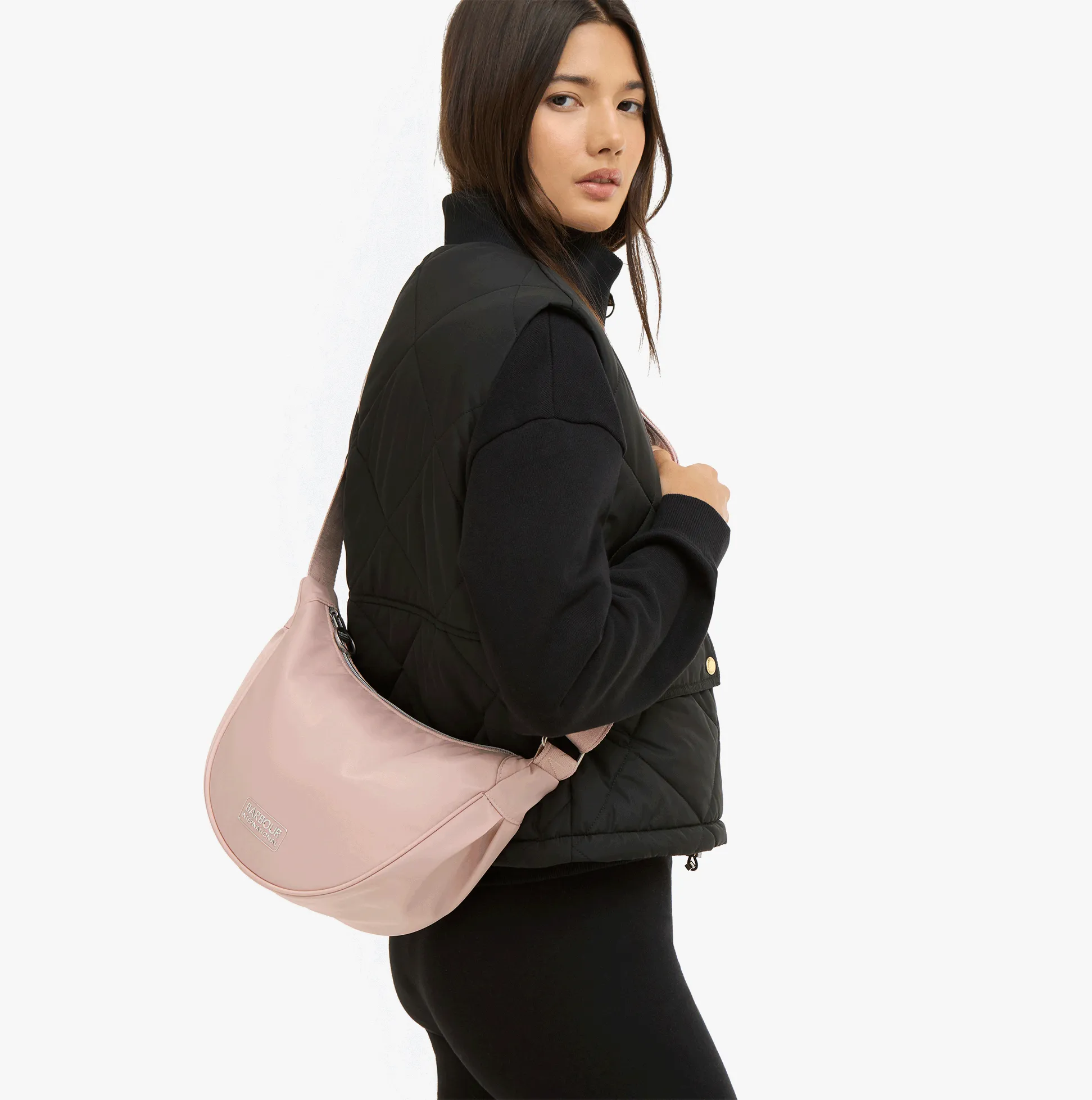 Barbour QUALIFY Womens Sling Bag Desert Pink sold by Shuperb product image thumbnail 2