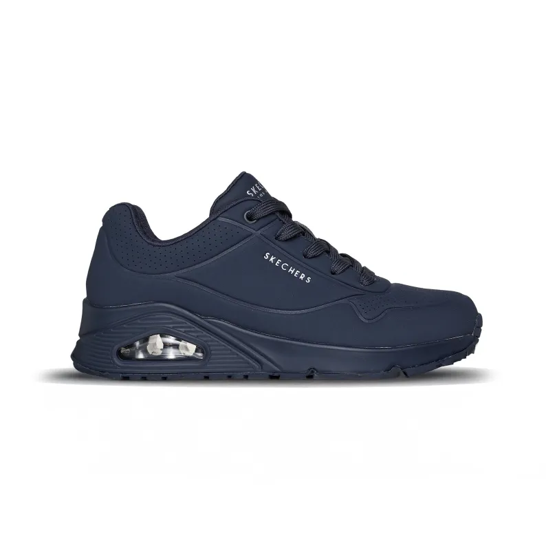 Skechers UNO - STAND ON AIR Womens Casual Trainers Dark Navy made by Skechers