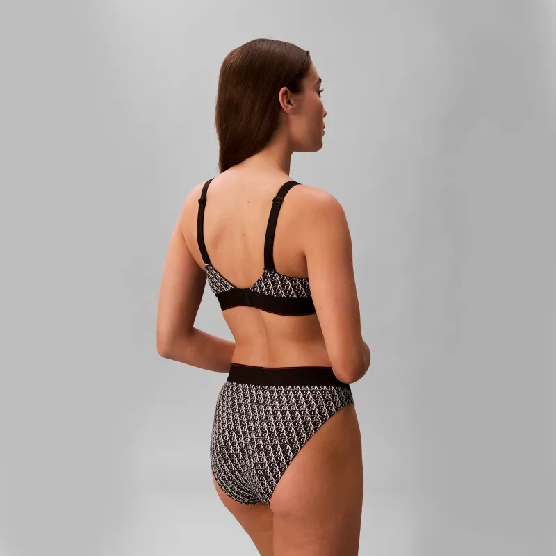 Calvin Klein LIGHTLY LINED BRALETTE Womens Bralette Black sold by Shuperb