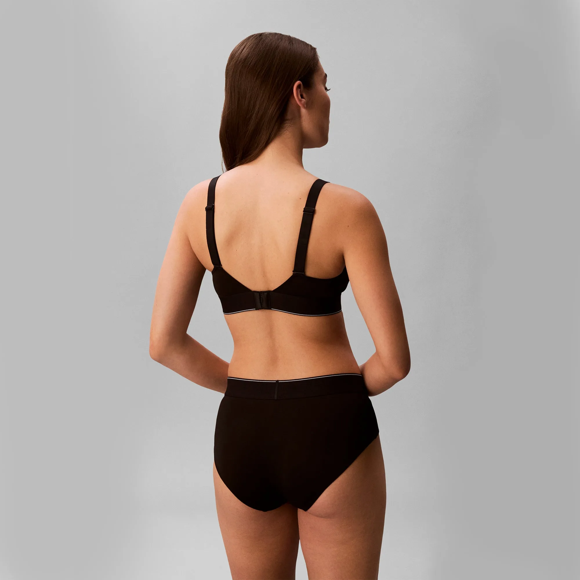 Calvin Klein LIGHTLY LINED BRALETTE Womens Shorts Black sold by Shuperb